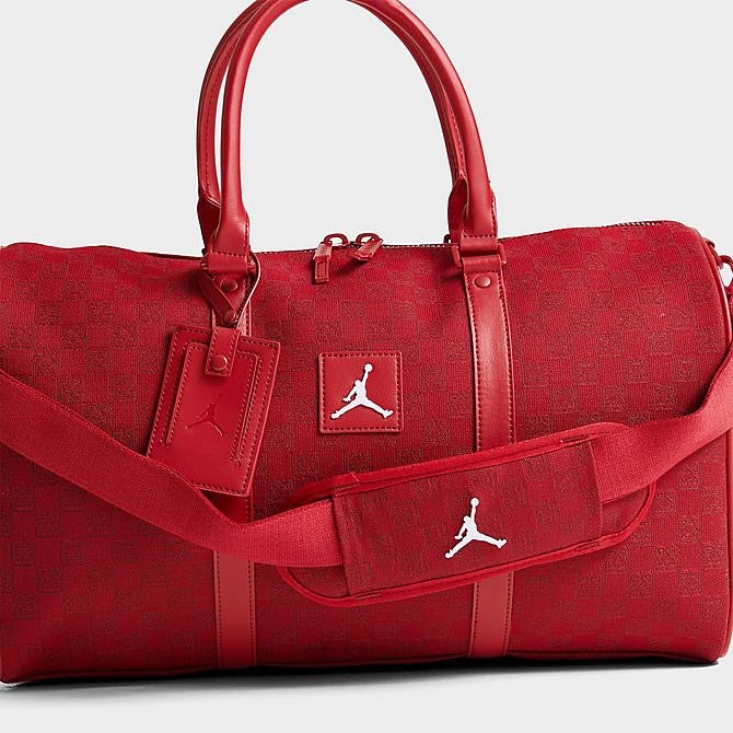 JORDAN MONOGRAM LOGO DUFFEL BAG