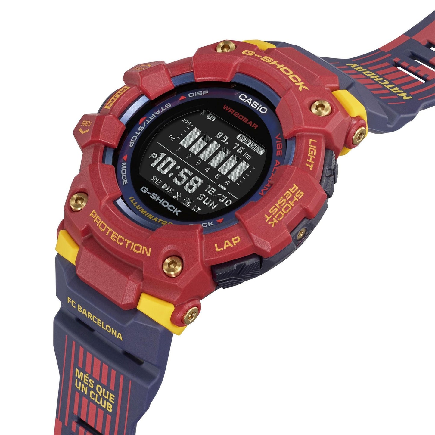 G-Shock FC Barcelona Matchday Trainer Digital Edición Limitada | GBD100BAR-4